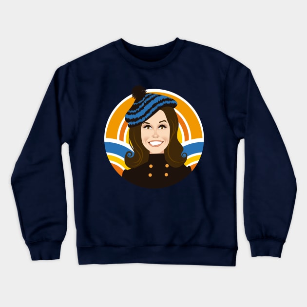 Mary Crewneck Sweatshirt by AlejandroMogolloArt